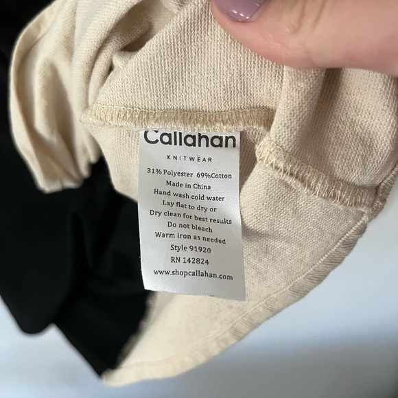 Callahan colorblock too revolve xs black cream - Picture 5 of 8